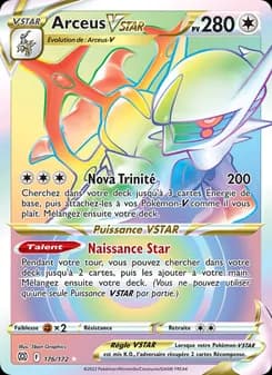Arceus VSTAR 176 — Stars Étincelantes