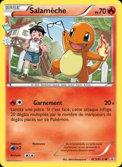 Salamèche RC3 — Générations